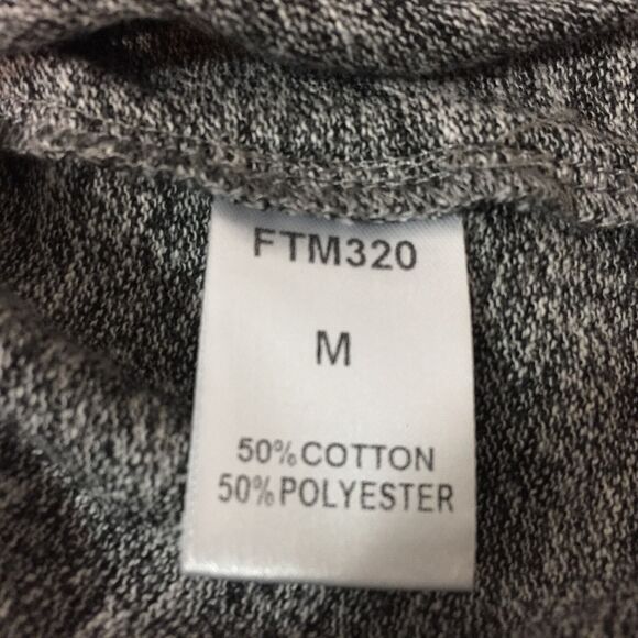 (M5) THML Womens Sweater Knit Top Size M Elastic Off Shoulder Frayed Bell Sleeve - Picture 6 of 6